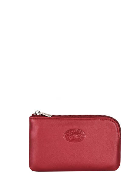 Porte Clefs Cuir Francinel Rouge venise lisse 37913