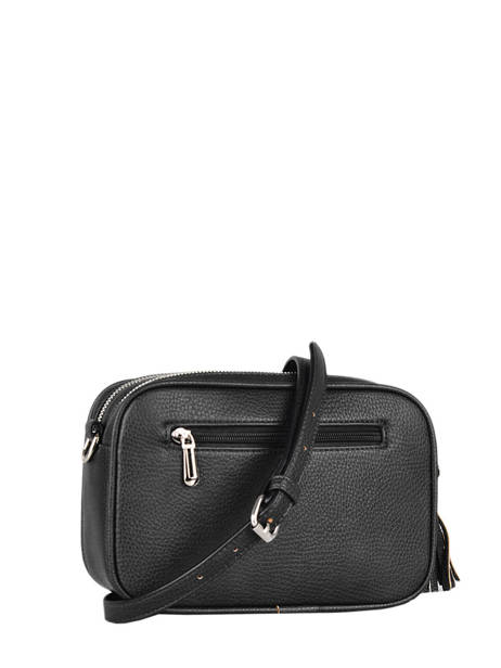 Sac Bandouliere Grained Miniprix Noir grained F8035 vue secondaire 3