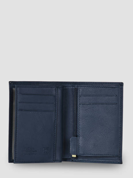 Wallet Leather Katana Blue marina 753096 other view 1