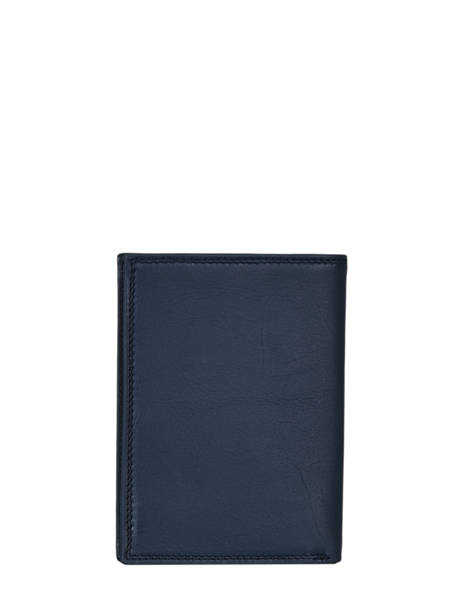 Wallet Leather Katana Blue marina 753096 other view 3