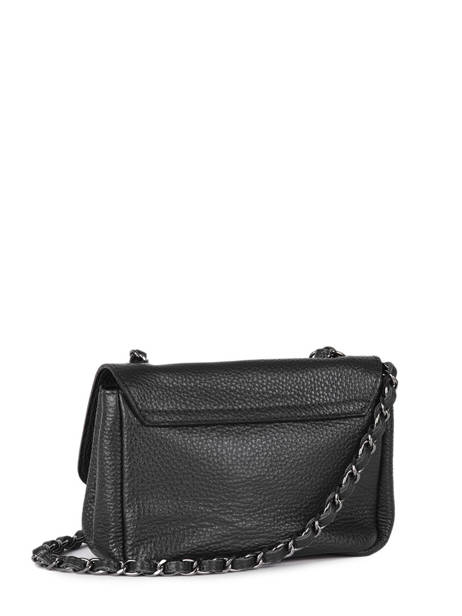 Sac Bandouliere Caviar Cuir Milano Noir caviar CA21122 vue secondaire 4