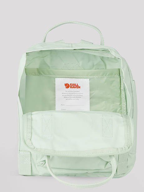 Sac à Dos Kånken 1 Compartiment Fjallraven Vert kanken 23561 vue secondaire 2