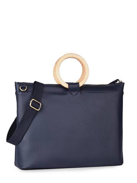 Sac Porté Main Succulente Woomen Bleu succulente WSUC05 vue secondaire 5