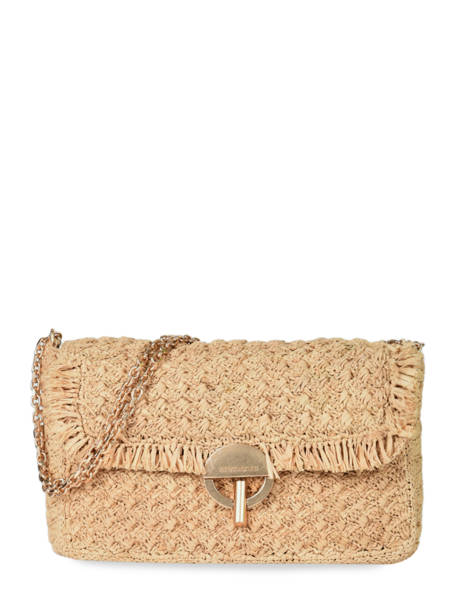 Sac Porté épaule L Moon Raphia Vanessa bruno Beige moon raphia 73V40737