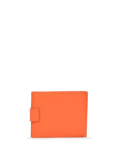 Portefeuille Cuir Petit prix cuir Orange supreme 0FA220 vue secondaire 2