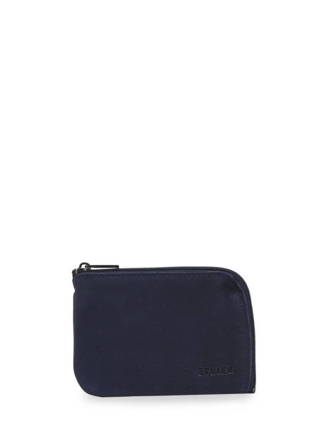 Porte-monnaie Etincelle Nubuck Cuir Etrier Bleu etincelle nubuck EETN811