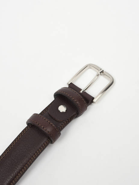 Ceinture Petit prix cuir Marron belt 30 vue secondaire 2