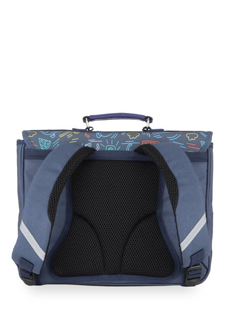 Cartable Caramel et cie Bleu fier GA vue secondaire 4