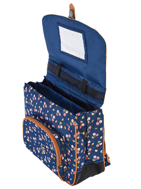 Cartable 2 Compartiments Tann's Bleu les fantaisies f - 22-38242 vue secondaire 2