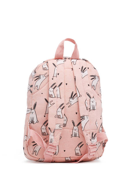 Sac à Dos 1 Compartiment Kidzroom Rose dress up 1374 vue secondaire 4