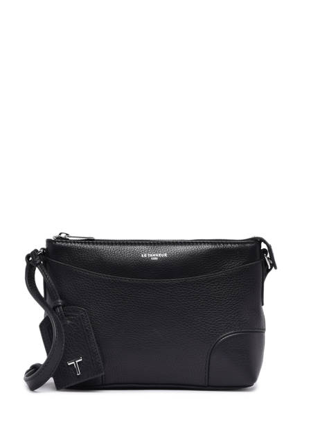 Sac Bandoulière Romy Cuir Le tanneur Noir romy TROM1100