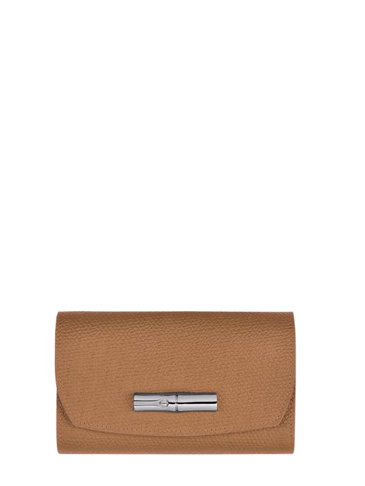 Longchamp Roseau Portefeuilles Marron