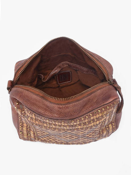 Sac Bandoulière Heritage Cuir Biba Marron heritage LOT1L vue secondaire 3