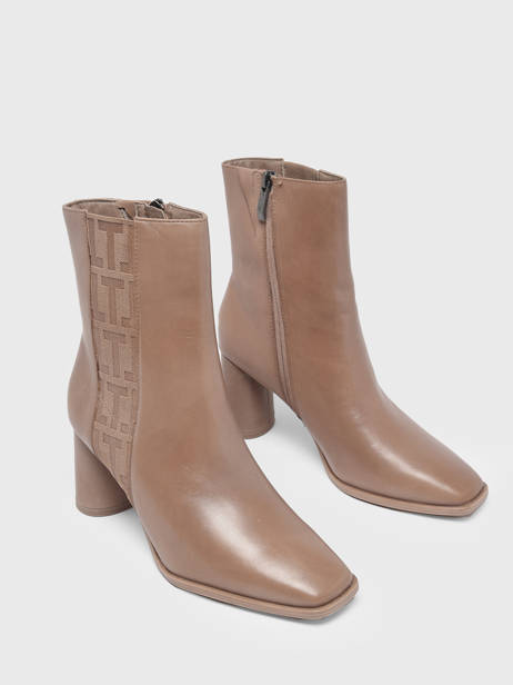 Bottines à Talon En Cuir Tamaris Beige women 29 vue secondaire 4