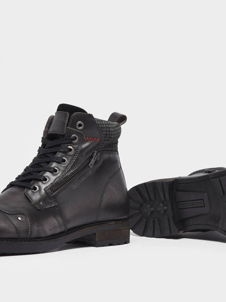 Bottines Hamo En Cuir Redskins Noir men HAMO vue secondaire 1