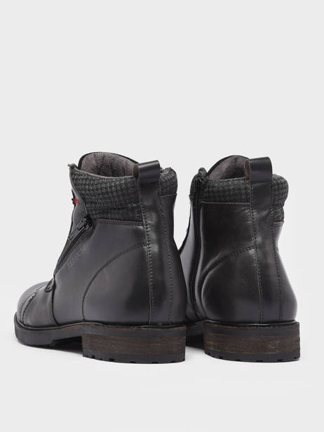 Bottines Hamo En Cuir Redskins Noir men HAMO vue secondaire 3