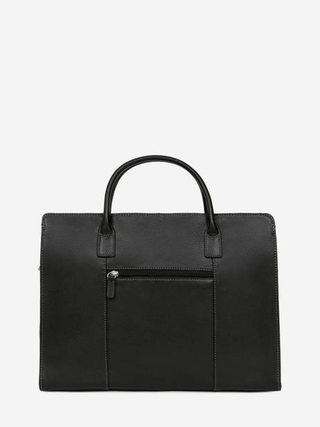 Leather Briefcase Confort Hexagona Black confortbus 462698 other view 4