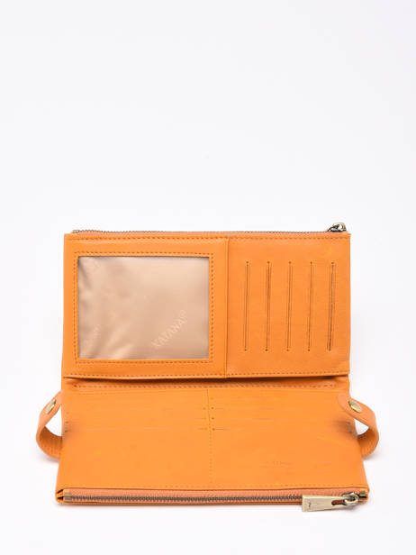 Wallet Marina Leather Katana Yellow marina 753118 other view 1