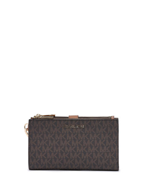 Portefeuille Jetset Logo Cuir Michael kors Multicolore jet set F1GJ6W4B