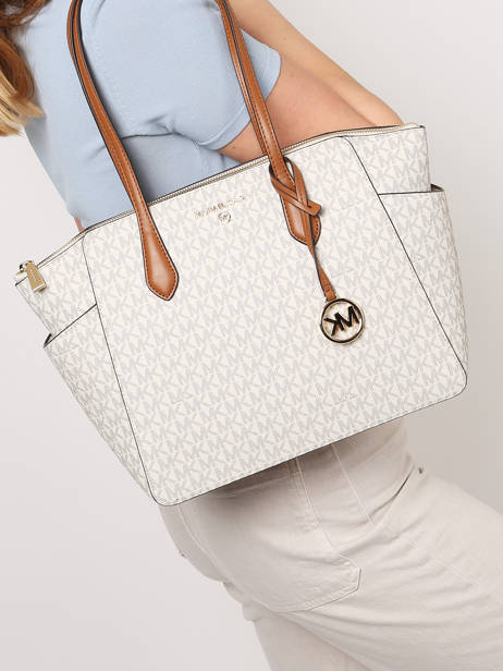 Sac Porté épaule Marilyn Logoté Michael kors Blanc marilyn S2G6AT2B vue secondaire 1