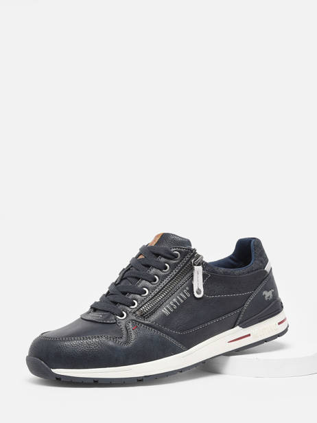 Sneakers Mustang Bleu men 4154313 vue secondaire 1