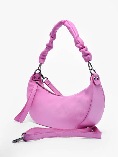 Sac Porté épaule Caviar Cuir Milano Rose caviar CA22118 vue secondaire 2