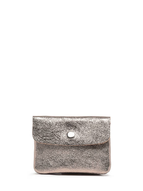 Porte-monnaie Nine Cuir Milano Gris nine NI22042N