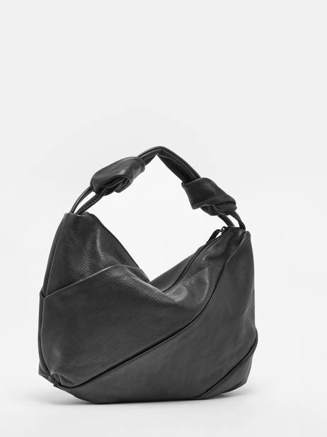 Sac Bandoulière Stockholm Cuir Basilic pepper Noir stockolm BSTO01 vue secondaire 4