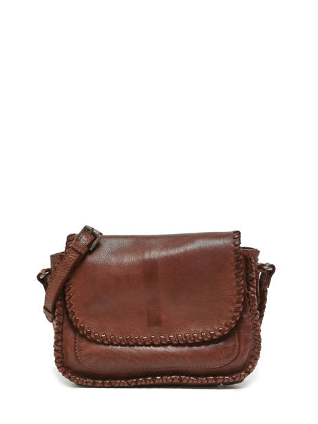 Sac Bandoulière Heritage Cuir Biba Marron heritage WIN11L