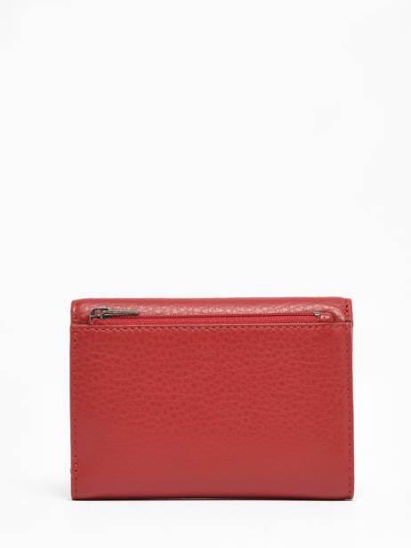 Portefeuille Cuir Yves renard Rouge foulonne 29421 vue secondaire 2