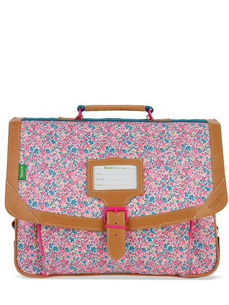 2-compartment  Satchel Tann's Pink les fantaisies f 38132