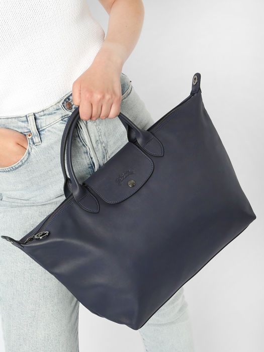 Longchamp Le pliage xtra Sacs porté main Bleu