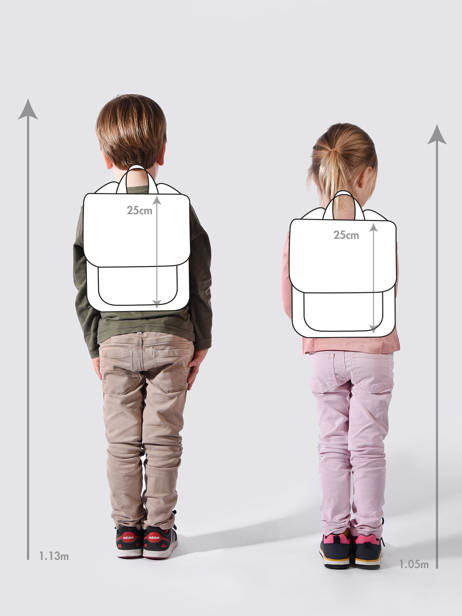 Mini Backpack Trixie Pink animals 93 other view 1