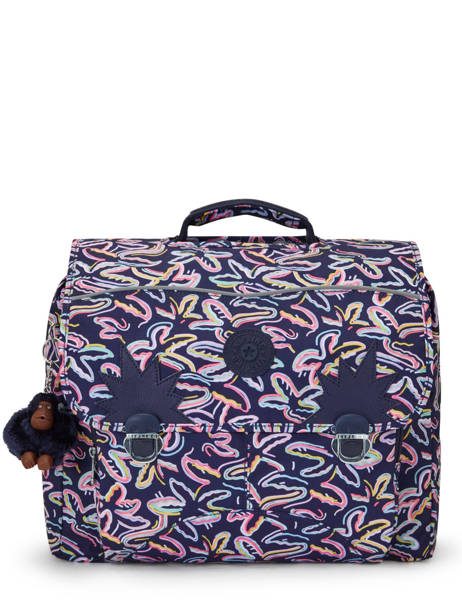 Cartable Iniko 2 Compartiments Kipling Bleu back to school KI7055