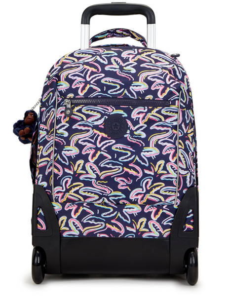 2-compartment Wheeled Schoolbag With 15