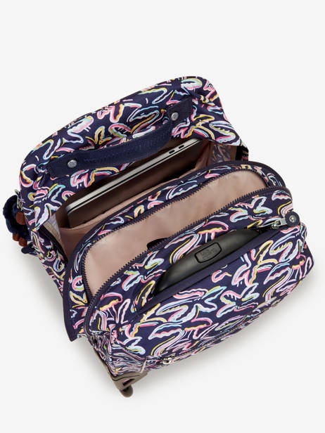 2-compartment Wheeled Schoolbag With 15