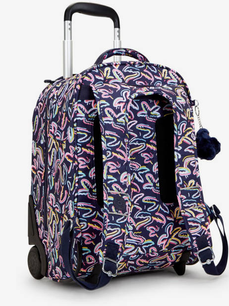 2-compartment Wheeled Schoolbag With 15
