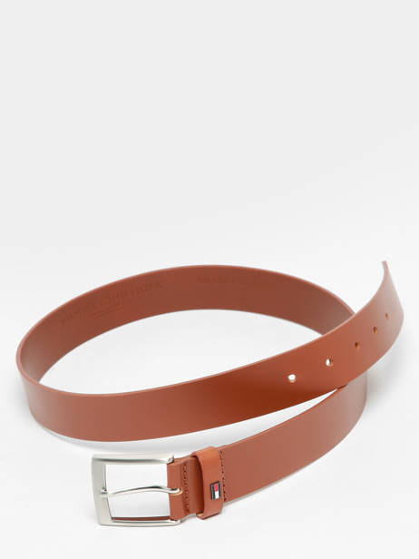 Ceinture Tommy hilfiger Marron adan AM11227 vue secondaire 3