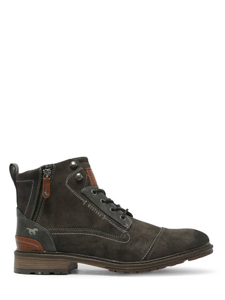 Bottines Mustang Gris men 4140504