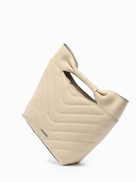 Sac Bandoulière Rafale Cuir Etrier Beige rafale ERAF042M vue secondaire 2