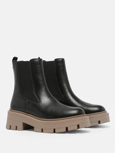 Chelsea Boots En Cuir Tamaris Noir women 41 vue secondaire 4