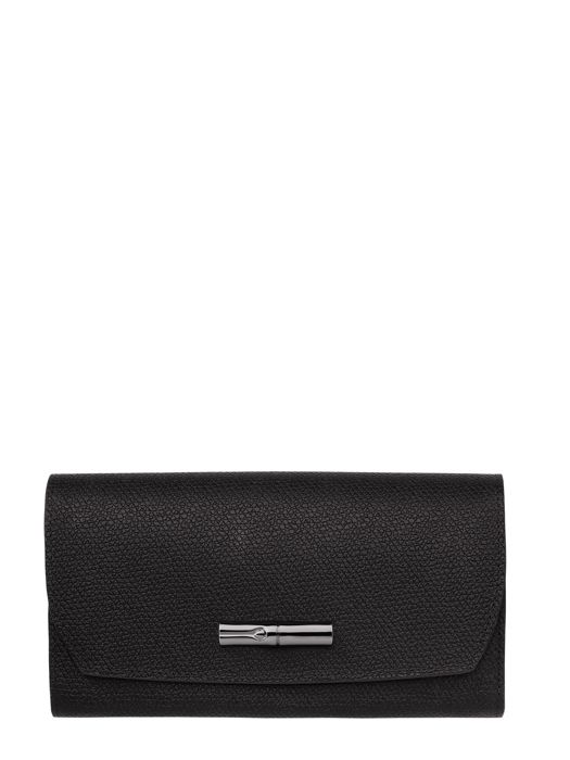 Longchamp Roseau Portefeuilles Noir