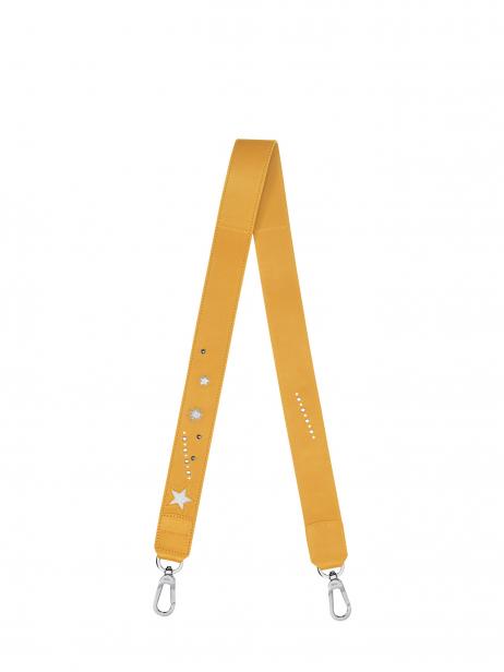 Longchamp Le pliage cuir Bijoux Jaune